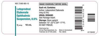 10 mL Container Label (Loteprednol Suspension 0.5 10 mL Container)
